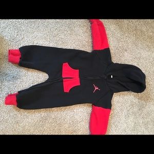 Jordan zip up sweatersuit
